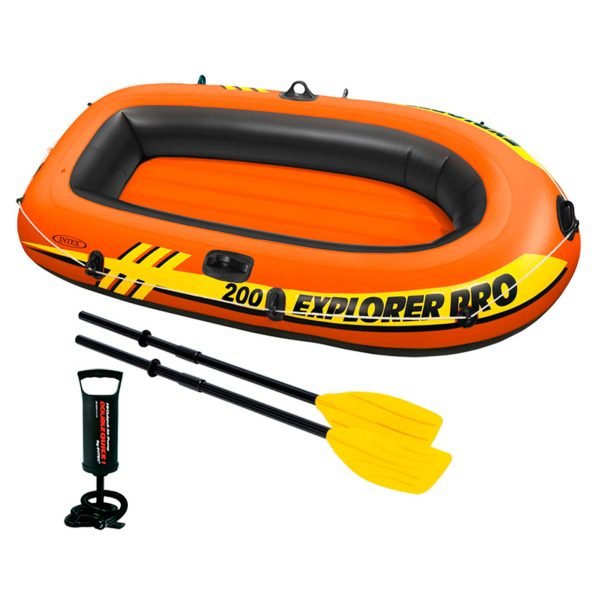 Barca hinchable Intex explorer pro, Nautica, Barca hinchable, Juegos para niños, Deportes acuáticos, Barcos y equipamiento, Barcas hinchables, Barcos Intex, Barcas inflables, Barcas infantiles, Hinchables para la playa - Image 2