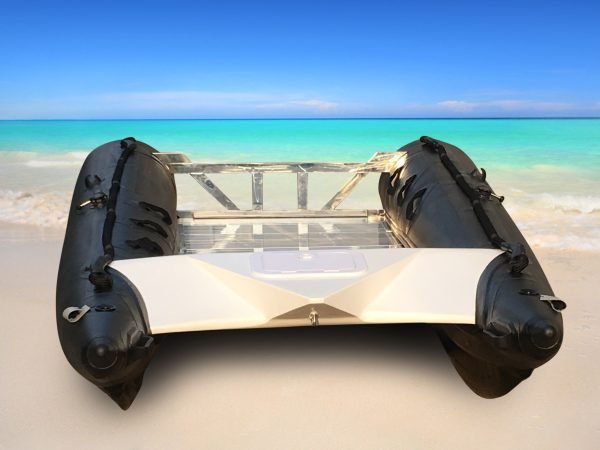 Barco inflable de alta velocidad, bote GTG380 de 12,5 pulgadas, catamán de doble cuerpo, a la venta - Image 3