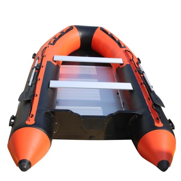 Bote inflable de PVC para pesca, balsa Dingy, suelo de aluminio, Kayak, 8 personas, GTS430