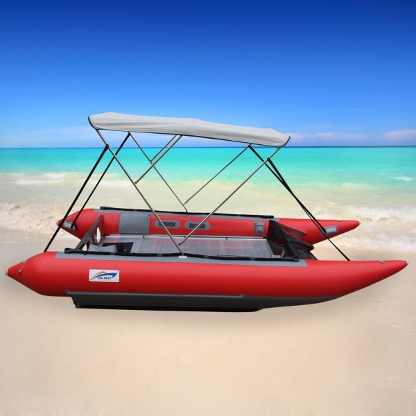 Botes inflables GTG430 de 14 ', bote de alta velocidad, catamaran de doble cuerpo, en venta - Image 3