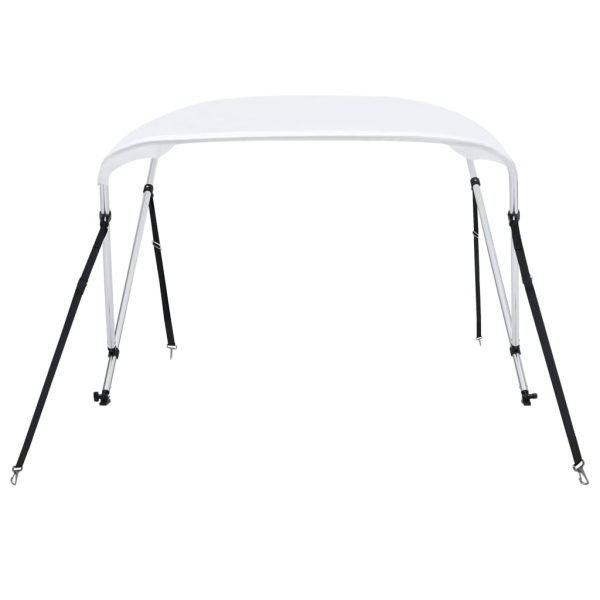 SUNG-LL Toldo Bimini de 2 arcos blanco 150x120x110 cm - Image 3