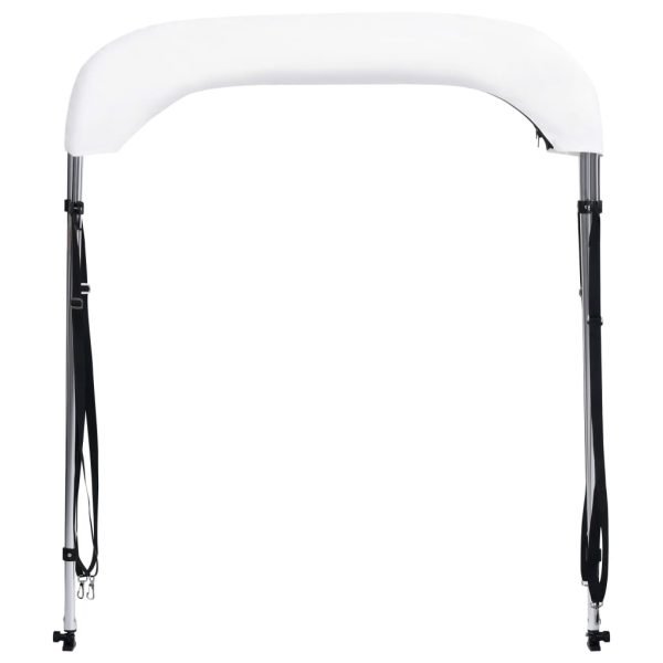SUNG-LL Toldo Bimini de 2 arcos blanco 150x120x110 cm - Image 6