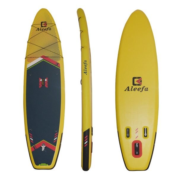 Tabla de Paddle inflable de 10 '6 '', tabla de Surf, SUP, doble, gruesa, de PVC, para carreras y Yoga - Image 5