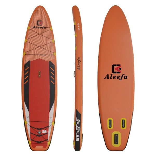 Tabla de Paddle inflable de 10 '6 '', tabla de Surf, SUP, doble, gruesa, de PVC, para carreras y Yoga - Image 6