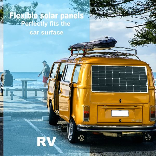 12V Flexible Solar Panel 600W 100W 200W 300W 400W 500W Bendable Waterproof Monocrystalline Best Solar Panel  for  Boat - Image 6