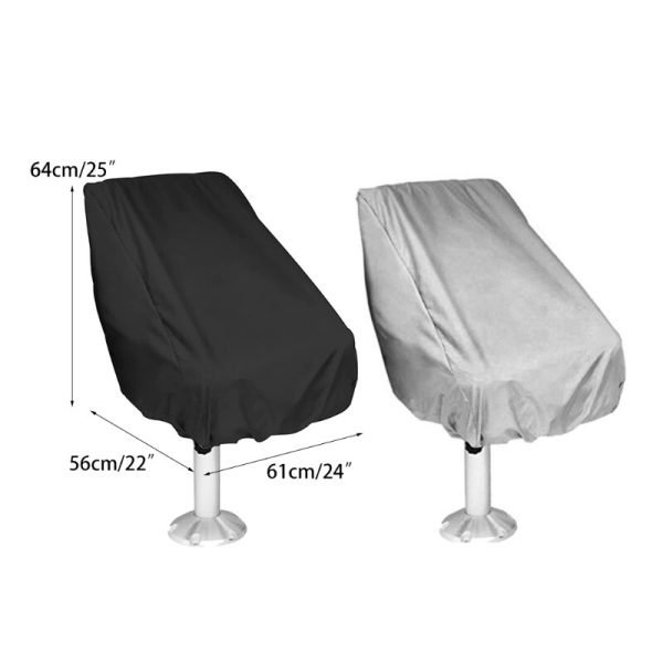 Funda impermeable para asiento de barco, funda protectora plegable para silla, K0AF - Image 6