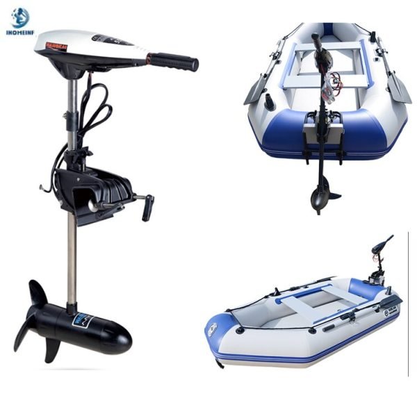 New 45/55/65 LBS Various Models 12V 24V 48V Inflatable Electric Trolling Boat Engine 4/5/6/7/8/10.0 HP Outboard Vessel Motor - Image 3