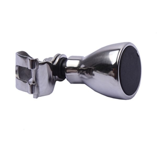 Pomo de volante de acero inoxidable 316 con tapa negra, accesorio para barco, yate, Kayak - Image 2