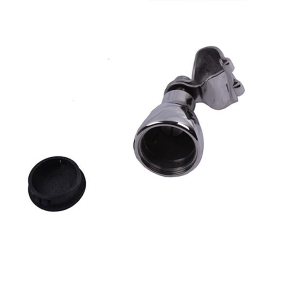 Pomo de volante de acero inoxidable 316 con tapa negra, accesorio para barco, yate, Kayak - Image 4