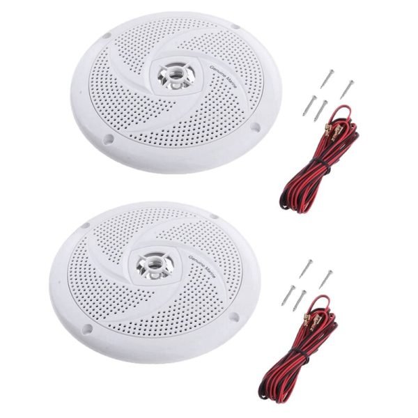 Sistema de altavoces redondos impermeables para  barco, RV, 2 uds. - Image 2
