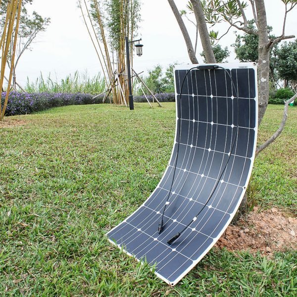 Solar Panel 500w Monocrystalline Solar Power Waterproof 12V Mounting Semi Flexible Panel Solar 100w 200w 300w 400w for Boat - Image 3