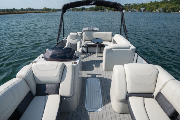 Kinocean Series 2022 New Pontoon Boats Custom Saltwater Fishing Boat Cruising Yacht - Image 2