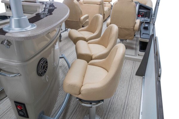 2024 Kinocean New Pontoon Boats With Mini Bar and Lounge For Sale In Good Price - Image 2