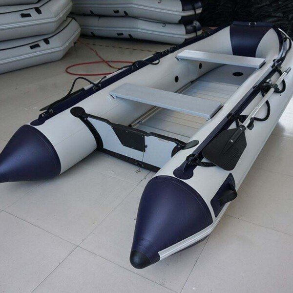Lightweight PVC Material Rubber Outdoor Drift Ship Inflatable Boat With Paddle - Image 5