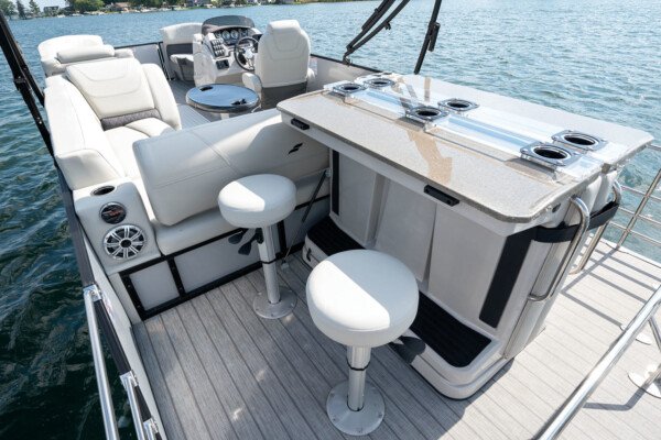 Kinocean Series 2022 New Pontoon Boats Custom Saltwater Fishing Boat Cruising Yacht - Image 4