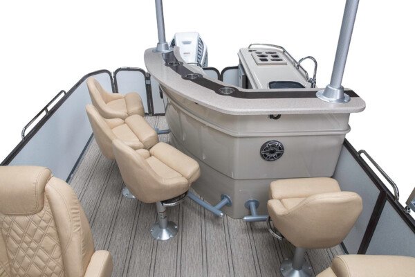 2024 Kinocean New Pontoon Boats With Mini Bar and Lounge For Sale In Good Price - Image 3