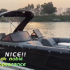 2023 New 27ft Aluminum Sport Pontoon Boat for Sale Water-sport Craft Yacht