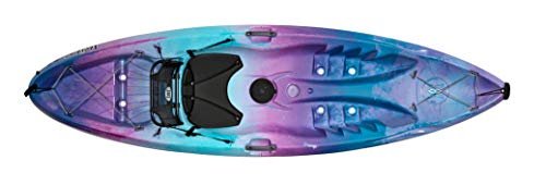 perception Tribe 9.5 | Sit on Top Kayak for All-Around Fun | Large Rear Storage with Tie Downs | 9\ 5\"