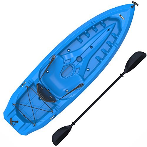 Lifetime Lotus Sit-On-Top Kayak with Paddle, Blue, 8\